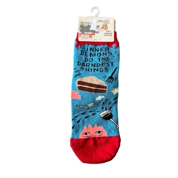BLUE Co Ankle Socks‎ Inner Demons - Picture 1 of 2